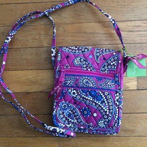 NWT Vera Bradley Mini Hipster Purse in Boysenberry